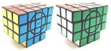 Calvin's 3x3x5 Semi-Super T-Cube (opposite circles) with Evgeniy logo Black Body