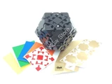 Gear Cuboctahedron Black Body with Oskar & Benjy logo (DIY Stickers)