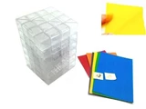 TomZ 4x4x6 Cuboid Clear Body (with DIY Clear stickers) in small clear box