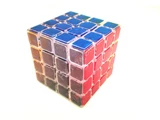 MoYu AoSu 4x4x4 Clear Body (with Clear Color PVC Stickers) for Speed-cubing