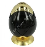 Metalised egg 2x2 No.4 (Gold with middle black)