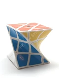 Eitan's FisherTwist Cube White Body in Small Clear Box