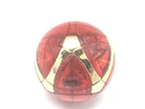 Traiphum Megaminx Ball Clear Jade Red embedded Metallized Gold (Limited Edition)