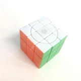 Crazy 3x3 Plus Stickerless - 2 Circle Faces (U,D)