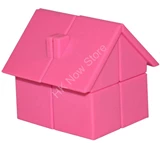 YJ Moyu House 2x2x2 Cube Pink Body