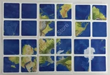 2x2x2 EARTH Stickers Set (for cube 50x50x50mm)