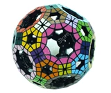 Void Truncated Icosidodecahedron (pre-assembled & stickered)