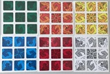 3x3x3 Escher Sticker set II (for cube 56x56x56mm)