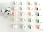 MoJue M3 3x3x3 White Body DIY Kit for Speed-cubing (new brand in MoYu factory)