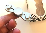 Moyu YJ Fidget Finger Spinner Silver