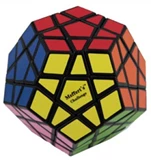 New Improved 12 color Megaminx For Speed-cubing Black Body, in POLY BAG