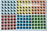 5x5x5 PVC Triangle Stickers Set (for cube 62x62x62mm)