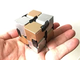 Infinity Cube 2 color (gold & silver)