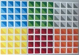 4x4 Super Triangle Cube Stickers set (for cube 62x62x62mm)