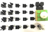 mf8 Legend II Black Body with tiles DIY Kit in ball core for Speed-cubing