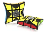 Fidget Spinner - 3x3x1 Super Floppy Cube Black Body