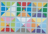 12 colors sticker for 3x3x3 Black cube 56x56x56mm