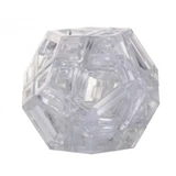Hollow Skewb Ultimate Clear (stickerless)