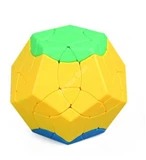 SengSo BaiNiaoChaoFeng Megaminx Stickerless (green-yellow-blue)