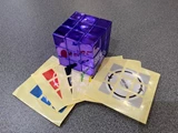 Official Latch Cube Metallized Purple from Japan (Assembled & Stickered)