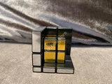 Gray Mirror Illusion Inside (Black Body, Silver-Gold Label) in Small Clear Box