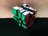 Horror Mirror 4x4x4 Cube Black Body with DIY 6-color stickers (Lee Mod)