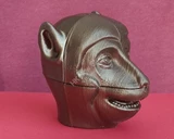 Chinese Zodiac Animal 2x2x2 Puzzle Head (Mini Monkey) in Bronze Body (3D printing Mod)