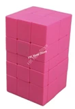 3x3x5 Siamese Mirror Tall Cube (Pink Body, 100mm)