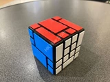 Evgeniy Bricks-Cube-4 Bandaged 4x4x4 Black Body