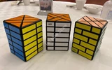 SIDGMAN 2x4x6 Fisher, Fisher Brick Wall & 2x4x6 Fisher Spiral in Small Clear Box