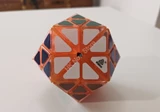 WitEden Rainbow Plus Cube Ice Orange (2x2 core, screw adjustable)