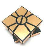 Mirror 2-Layer Super Square 1 Black Body with Gold Label (Xu Mod)