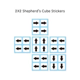 2x2x2 Shepherd's Cube Stickers set (for cube 50x50x50mm)