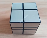 Mirror Camouflage 2x2x3 Cube Black Body with Silver Label (Xu Mod)