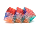 Calvin 3x3x3 Triple Cube Type II Clear Stickerless (limited edition)