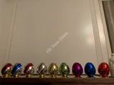 Collection re-sell - Meffert Metalised Egg 3x3x3 No. 1 - 9 (full set, 9 pcs)