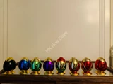 Collection re-sell - Meffert Metalised Egg 2x2x2 No. 1 - 8 (full set, 8 pcs)