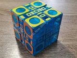 WitEden 3x3x3 Wormhole Plus (#3) Ice Blue (30-Degree-Turn, limited edition)