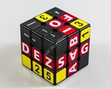 3x3x3 Germany Calendar Cube Black Body