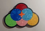 Pyramium Puzzle (6-circle, 3D printing Mod)