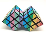 3x3x3 Double Rainbow Cube (Version I) black body