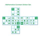 3x3x3 Mathematics Constant Sticker Set (for cube 56x56x56mm)