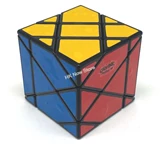 Super Fisher 3x3x3 Cube Black Body (6-color stickers)