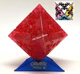 Timur Gear Octahedron Ice Red (Corner Turning & DIY Gear Stickers, limited edition)