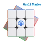 Gan Gan12 Maglev Magnetic 3x3x3 Stickerless (Frosted Tiled, Primary Core)