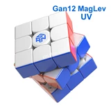 Gan Gan12 Maglev UV Magnetic 3x3x3 Stickerless (UV Coated Tiled, Primary Core)