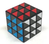 3x3x3 Triangle Cube Black Body