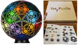 VP Dodecahedral, Icosahedral & Rhombic Triacontahedral V1.0 DIY Box Kit (#80, 195mm Dia.)