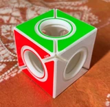 AJ Bubble Skewb White (AJ MOD)