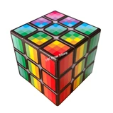 3x3x3 Mosaic Rainbow Cube Black Body
